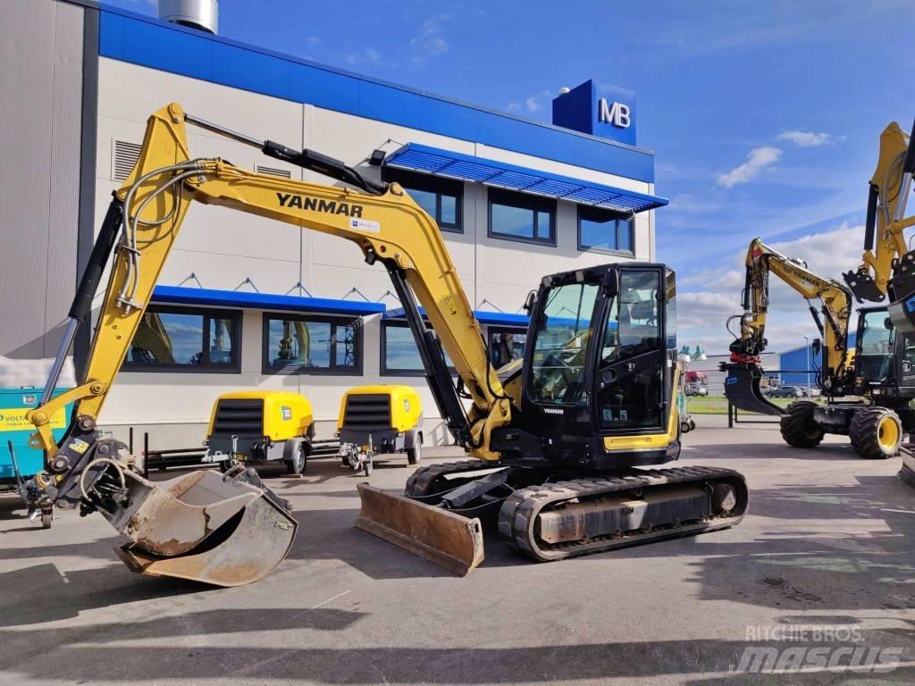 Yanmar Vio 80-1A Midi bagri 7t – 12t
