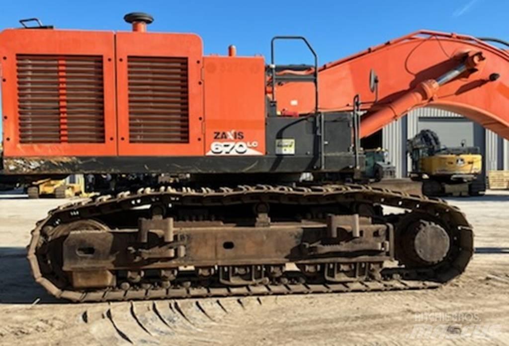 Hitachi ZX670LC-6 Bagri goseničarji