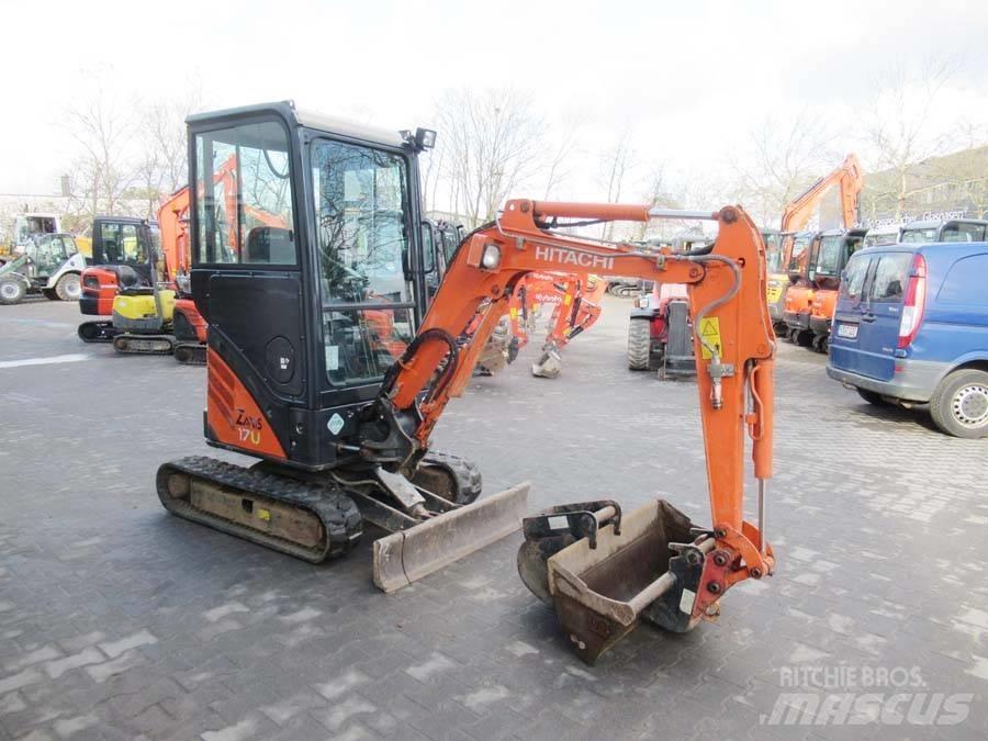Hitachi ZX 17 U-2 Mini bagri <7t