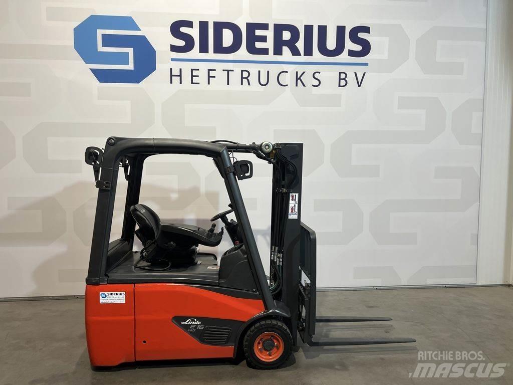 Linde E16-02 Električni viličarji