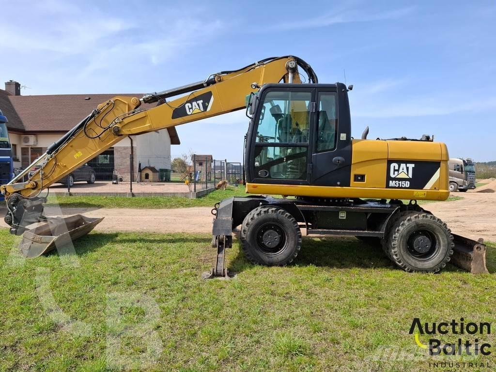 CAT 315 D Bagri na kolesih