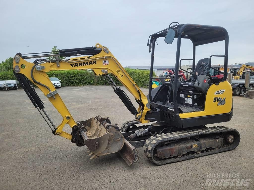 Yanmar SV 26 Mini bagri <7t