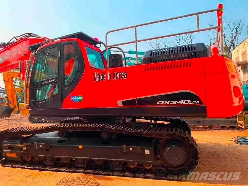 Doosan DX 340 LCA Bagri goseničarji