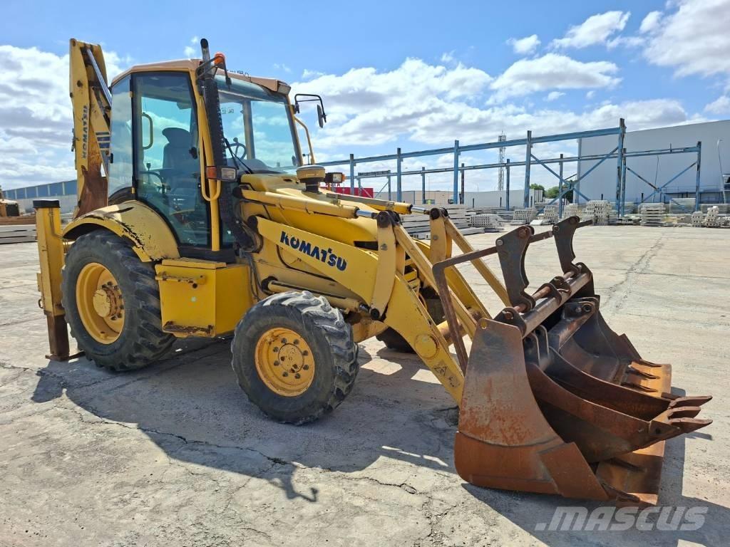 Komatsu WB 91 R Rovokopači