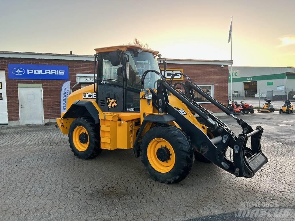 JCB 411 HT Kolesni nakladalci