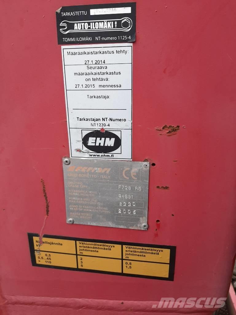 Scania R 124 Tovornjaki z žerjavom