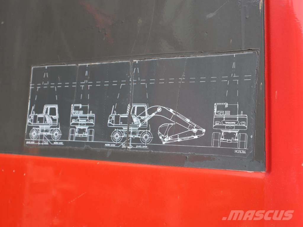 Volvo EW 140 B Bagri na kolesih