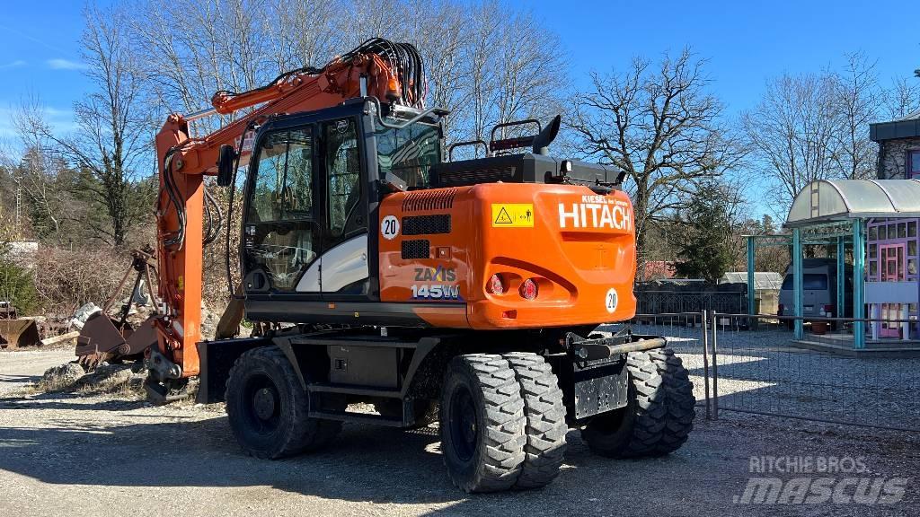 Hitachi ZX 145 W-6 Bagri na kolesih