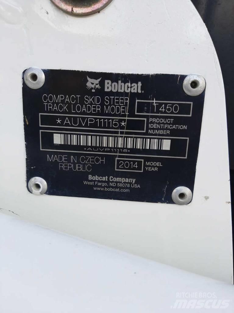 Bobcat T 450 Skid steer mini nakladalci
