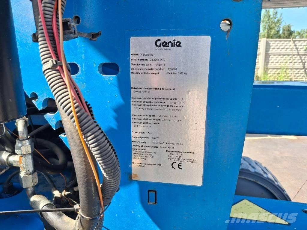 Genie Z40/23NRJ Zglobne dvižne ploščadi
