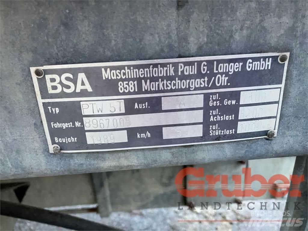 BSA PTW 5 T Cisterne za gnojnico