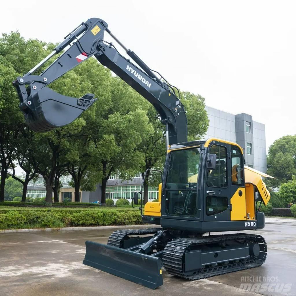 Hyundai HX80 Bagri goseničarji