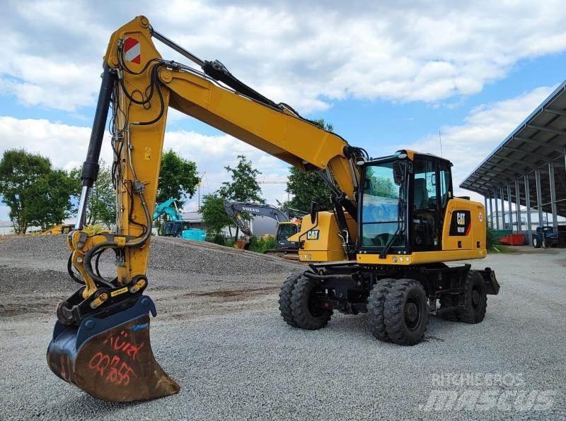 CAT M316F Bagri na kolesih