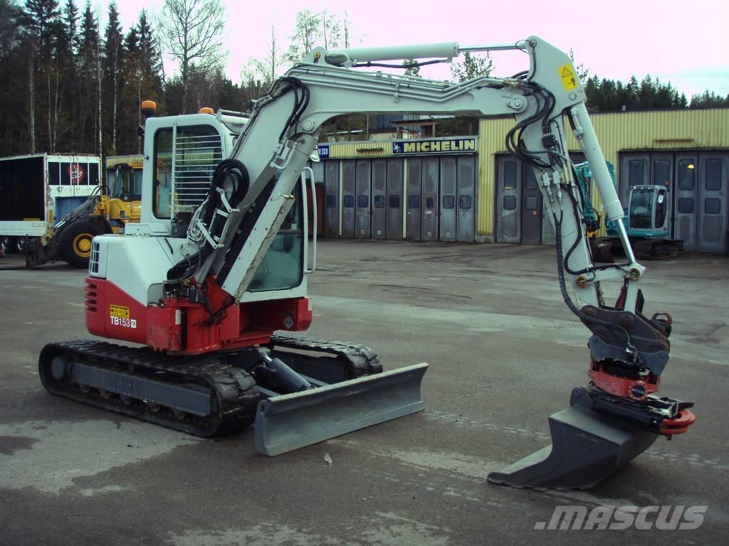 Takeuchi TB 153 FR Mini bagri <7t