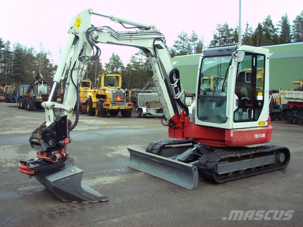 Takeuchi TB 153 FR Mini bagri <7t