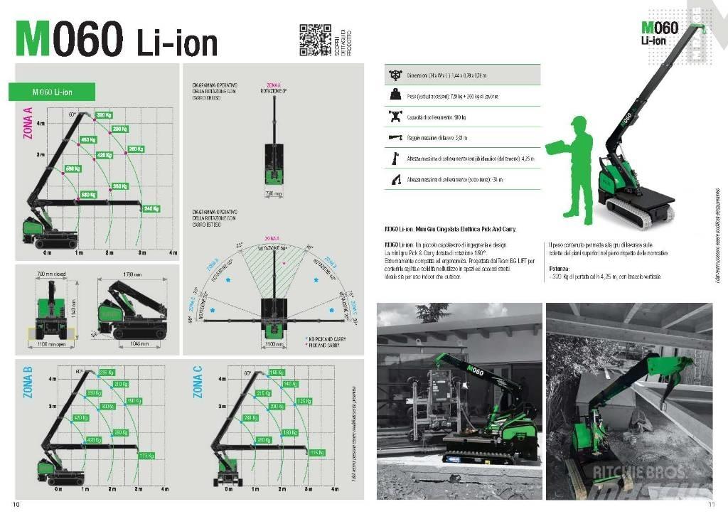 BG Lift M060 Dvigala na gosenicah