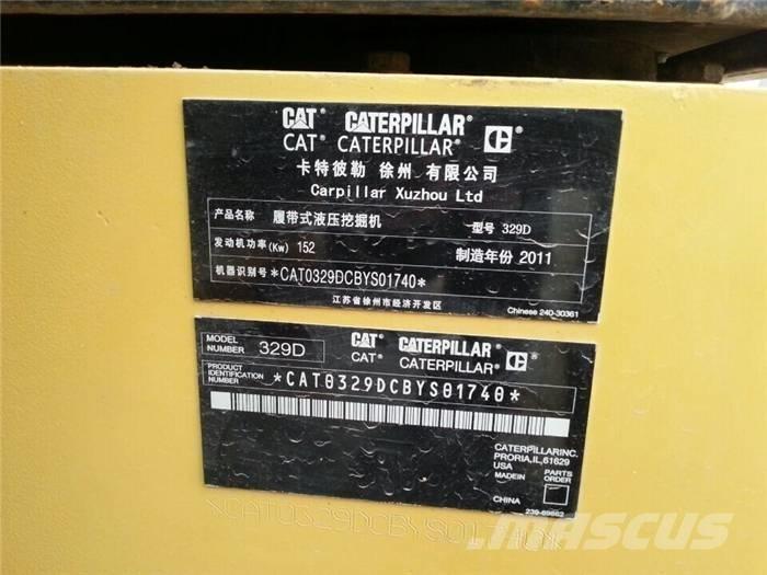 CAT 329 D L Bagri goseničarji