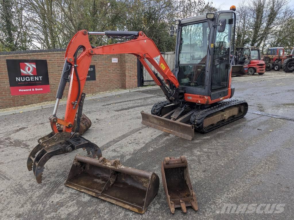 Kubota U 27-4 Mini bagri <7t