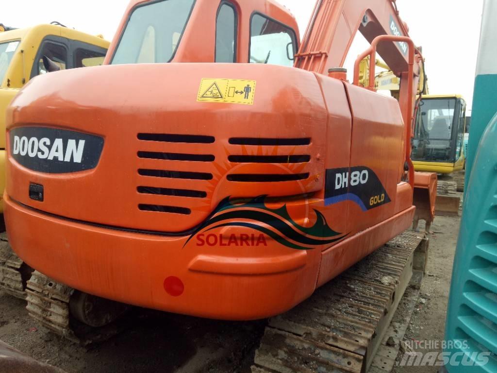Doosan DH 80 Mini bagri <7t