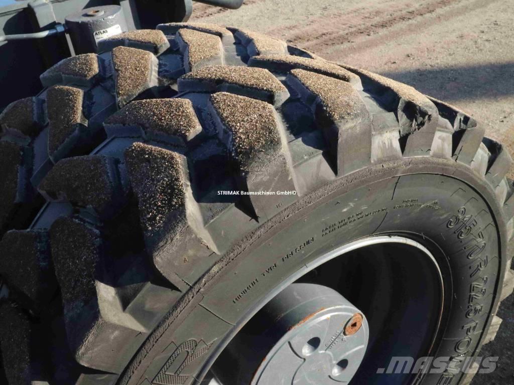 Atlas 160 W Bagri na kolesih