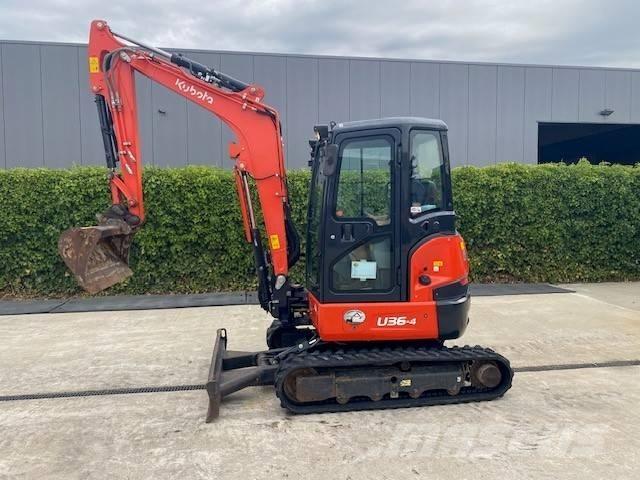 Kubota U 36-4 Mini bagri <7t