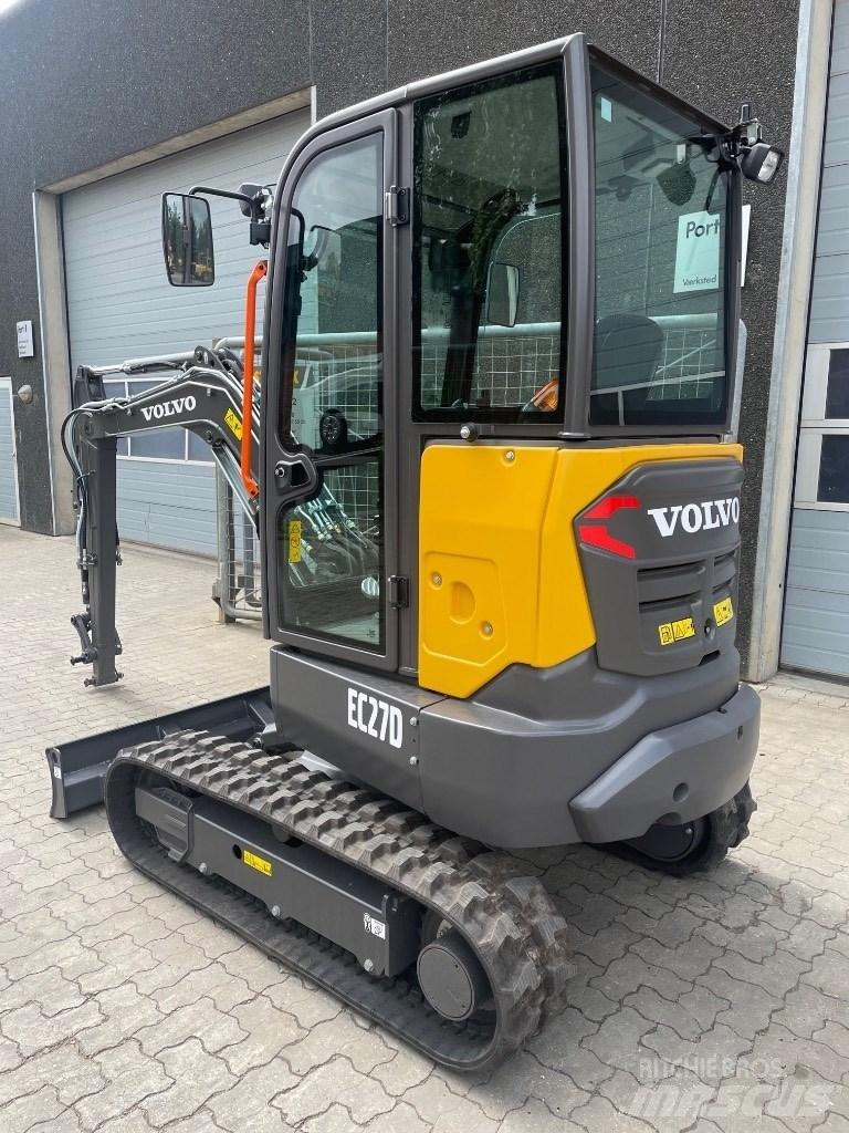 Volvo EC27D Mini bagri <7t