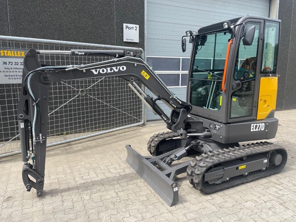 Volvo EC27D Mini bagri <7t