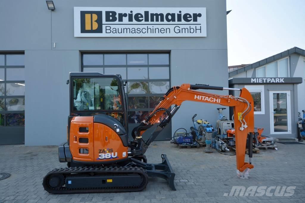Hitachi ZX 38 U-6 Mini bagri <7t