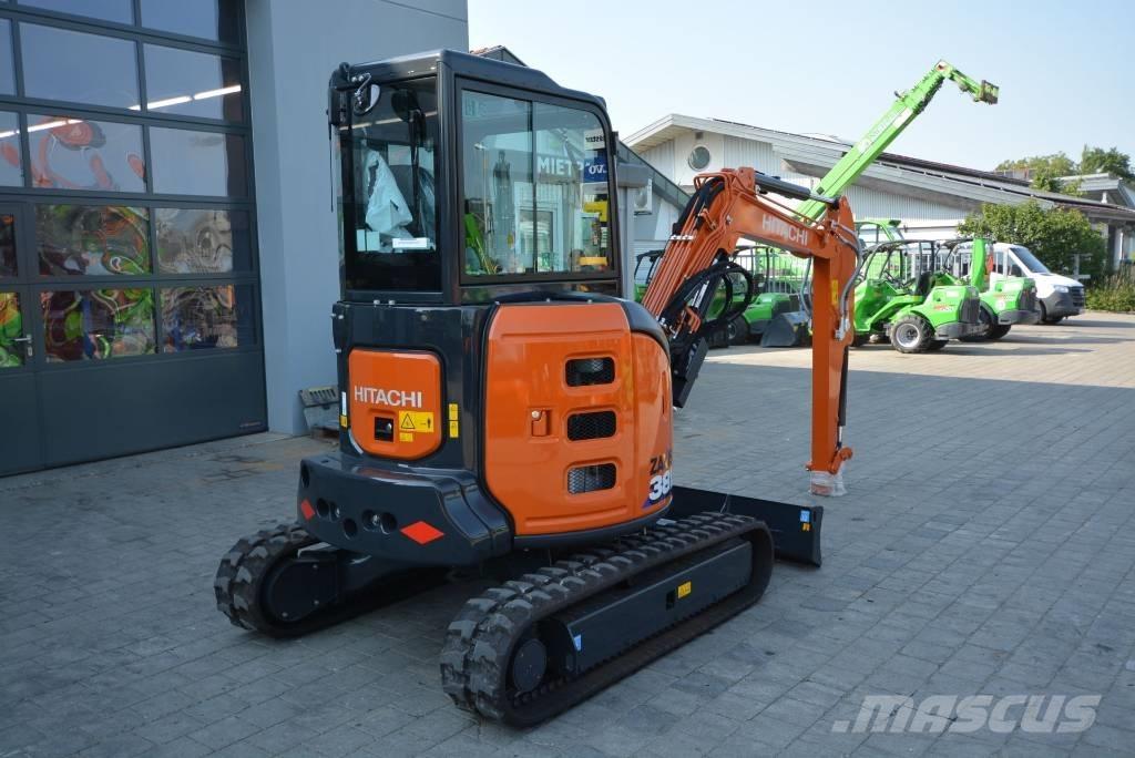 Hitachi ZX 38 U-6 Mini bagri <7t