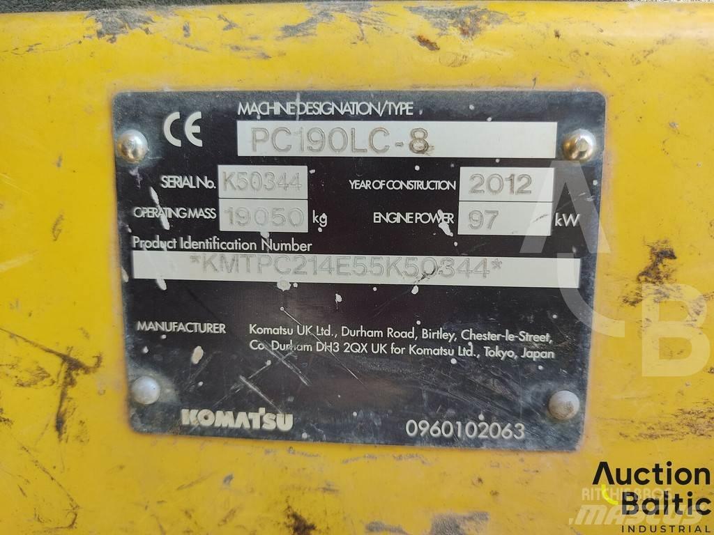 Komatsu PC190LC-8 Bagri goseničarji