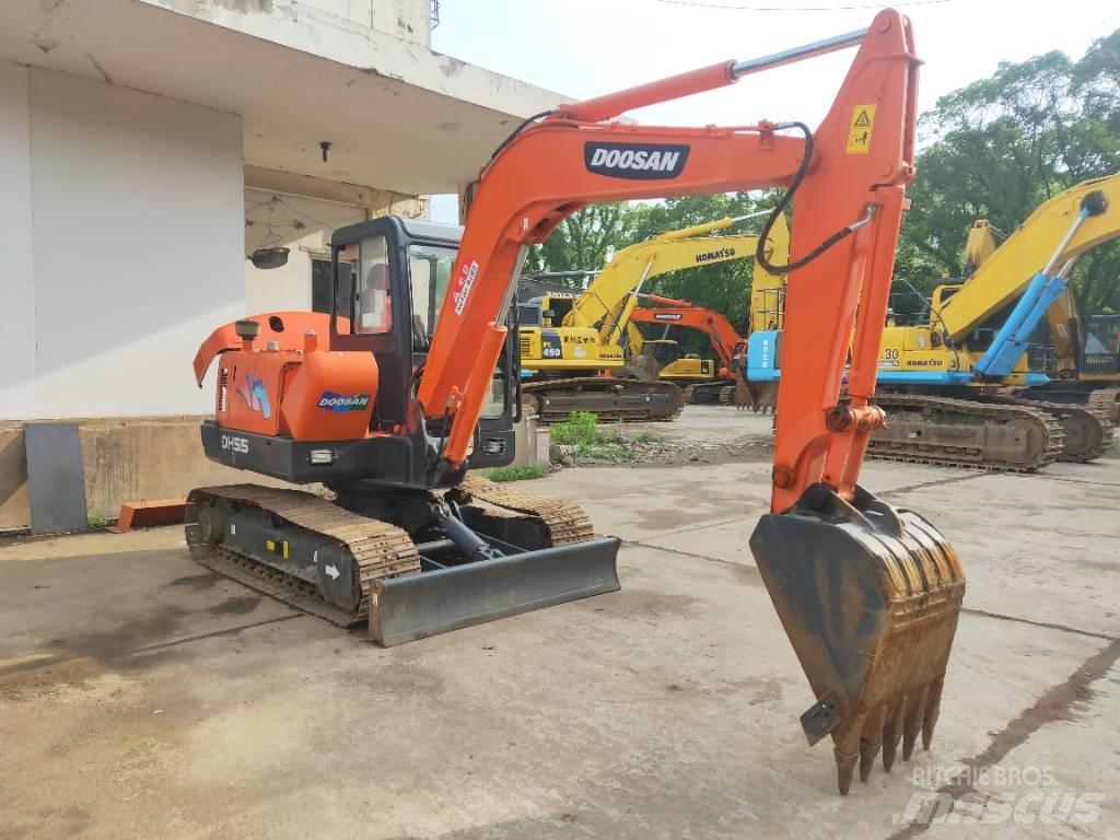 Doosan DH 55 Mini bagri <7t