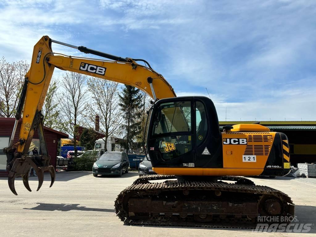 JCB JS 160 LC Bagri goseničarji