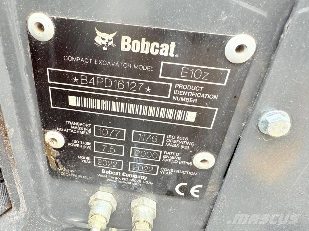 Bobcat E 10z Mini bagri <7t