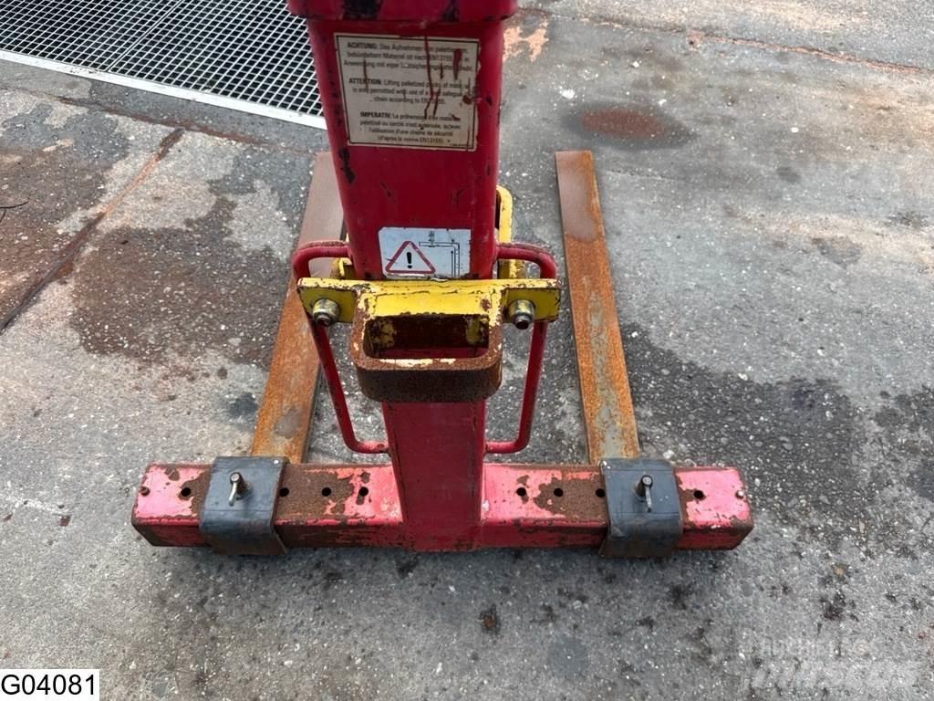 Hiab Pallethaak Drugi priključki in komponente
