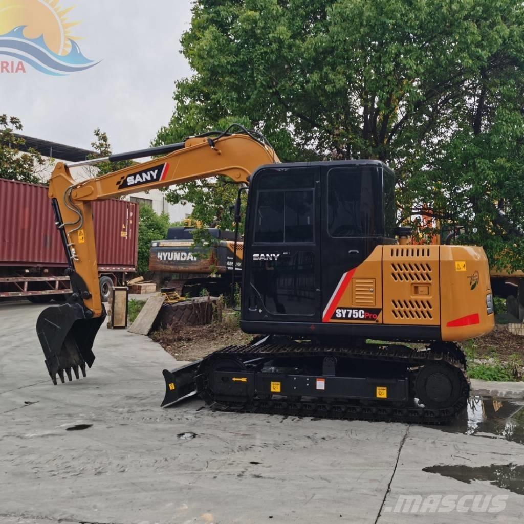 Sany SY 75 C Bagri goseničarji