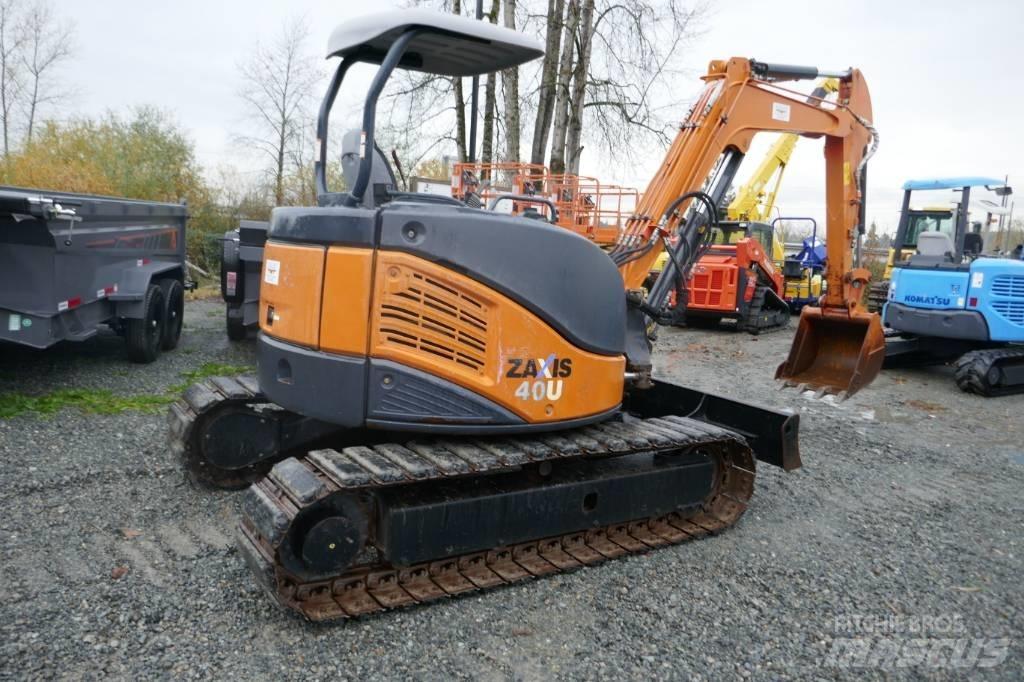 Hitachi ZX40U-3 Mini bagri <7t