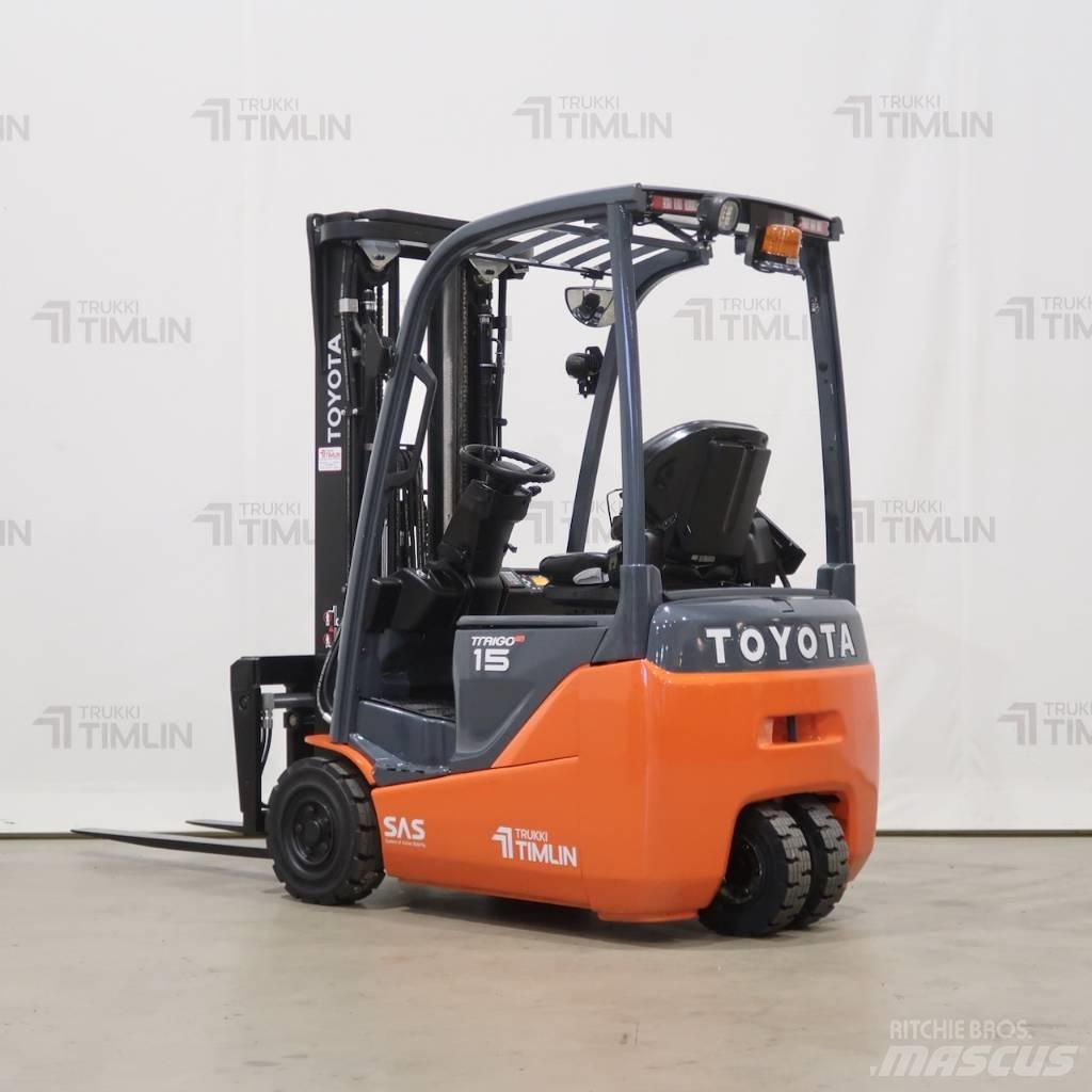 Toyota 8FBE15T Električni viličarji