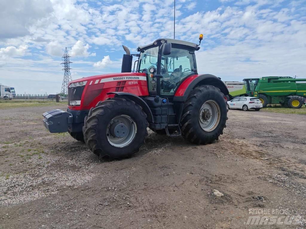 Massey Ferguson 8735 Traktorji