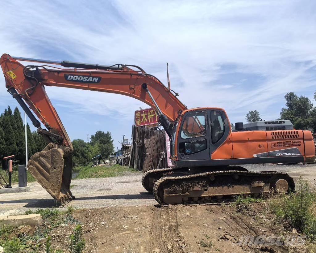 Doosan DX 340 LC-9C Bagri goseničarji