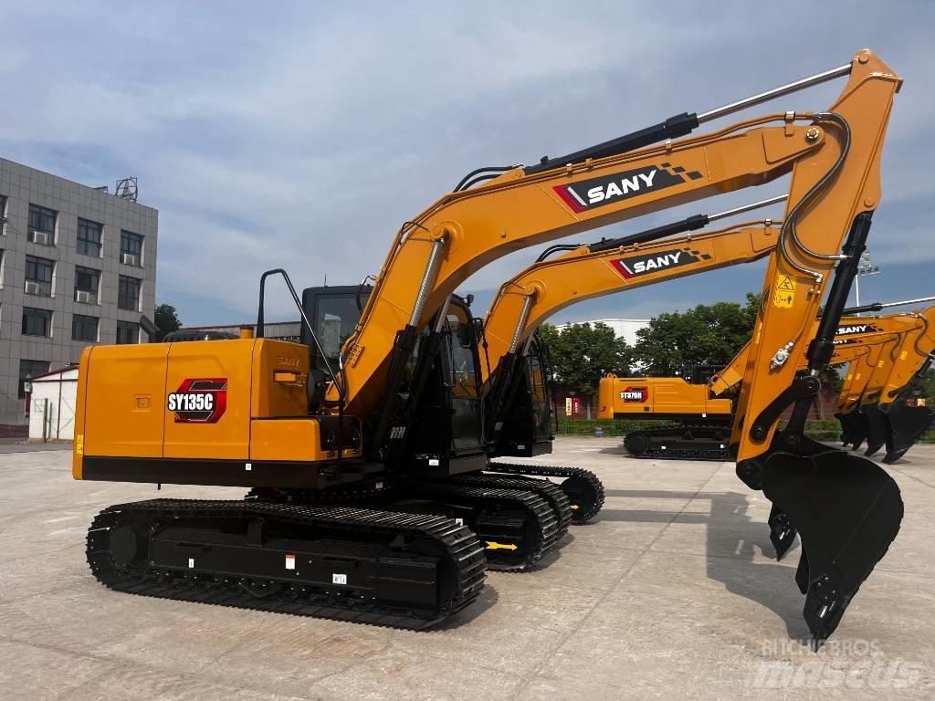 Sany SY135C Bagri goseničarji
