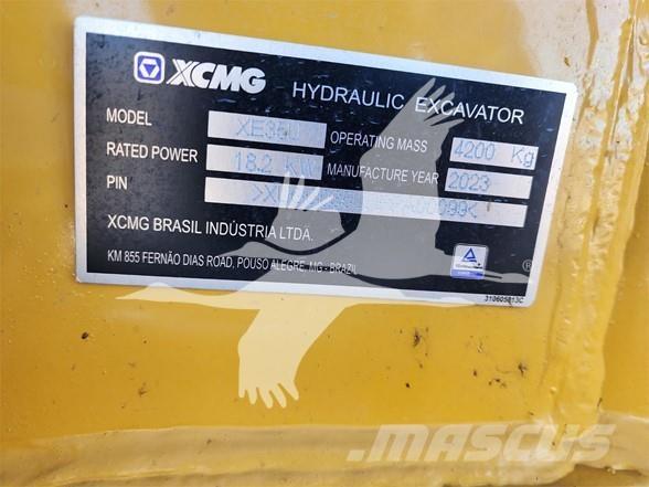 XCMG XE35U Mini bagri <7t