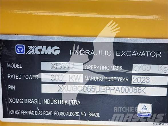 XCMG XE55U Mini bagri <7t