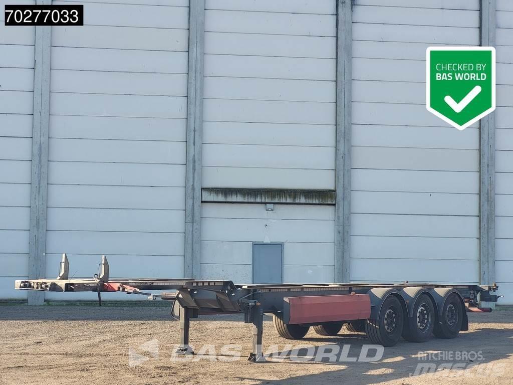 Van Hool 3 axles Kontejnerske polprikolice