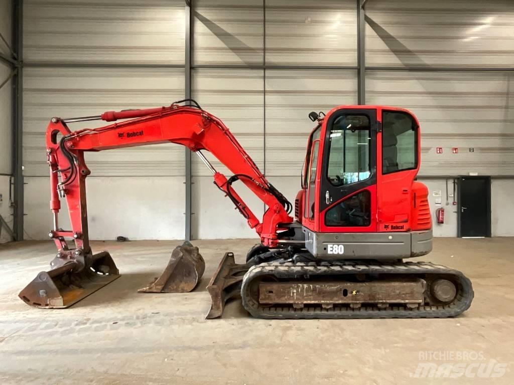 Bobcat E 80 Midi bagri 7t – 12t