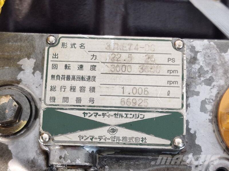 Yanmar 3TNE74-DG Motorji