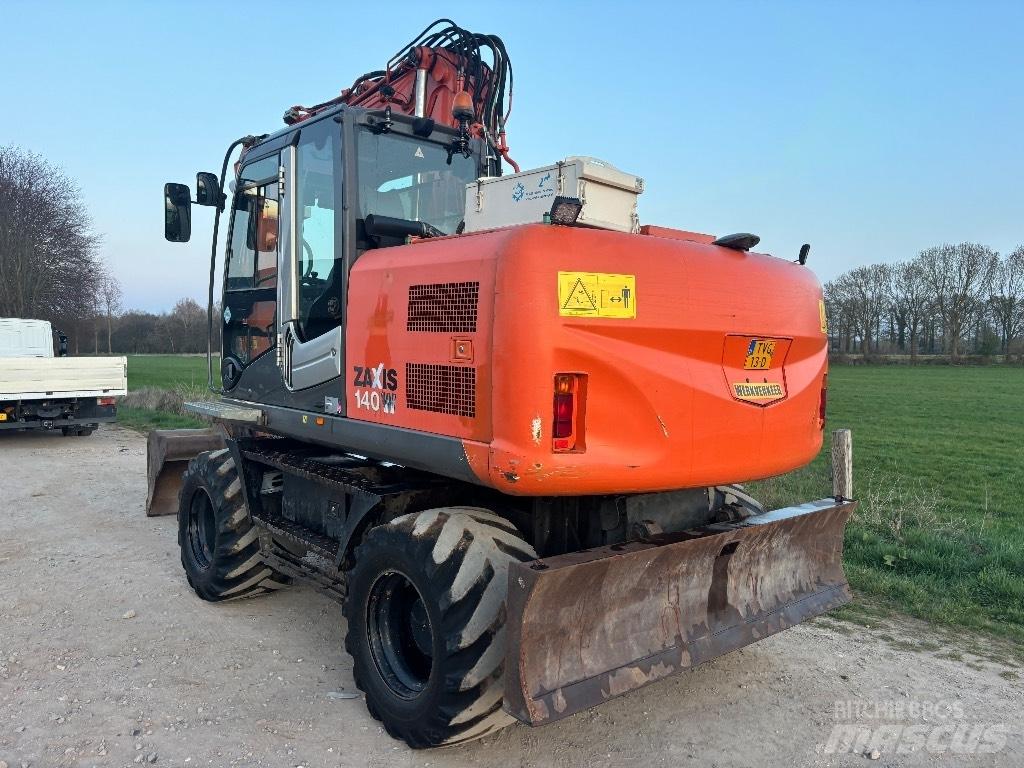 Hitachi ZX 140 W T-3 Bagri na kolesih