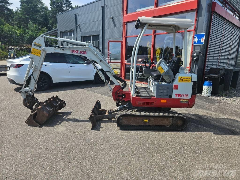 Takeuchi TB 016 Mini bagri <7t