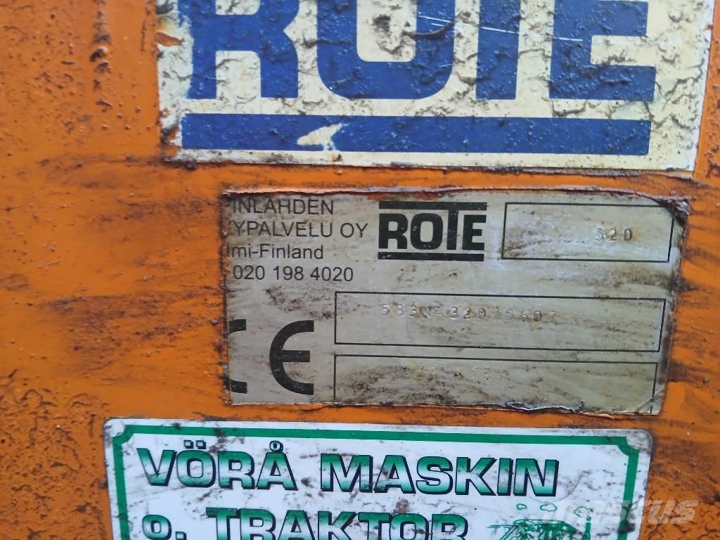 Rote 320 Nivelaura Snežne deske in plugi