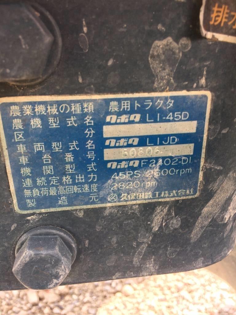 Kubota L1-45 Traktorji