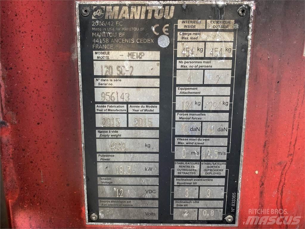 Manitou 120SC Škarjaste dvižne ploščadi
